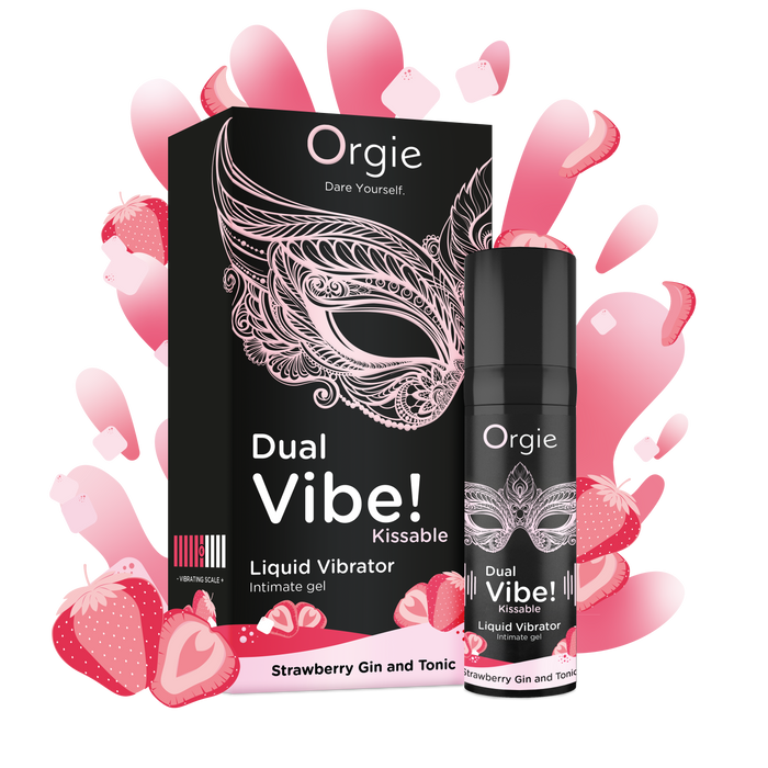 Gel Stimulant Dual vibe strawberry gin tonic 15ml