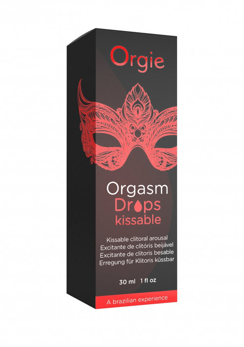 Gel stimulant embrassable pour clitoris Drops Kiss 30ml