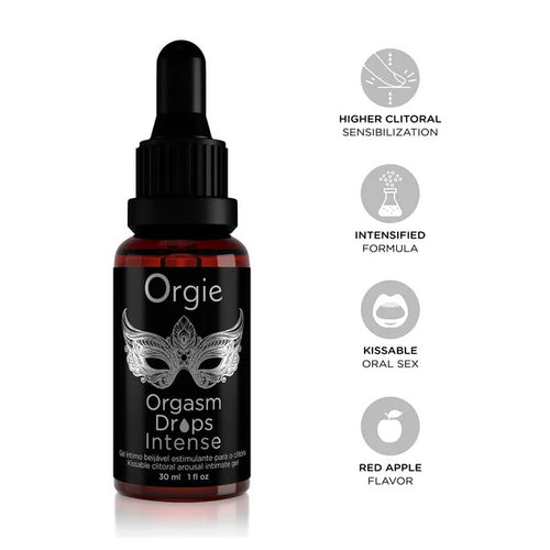 Gel Stimulant pour Clitoris Orgasm Drops Intense 30 ml