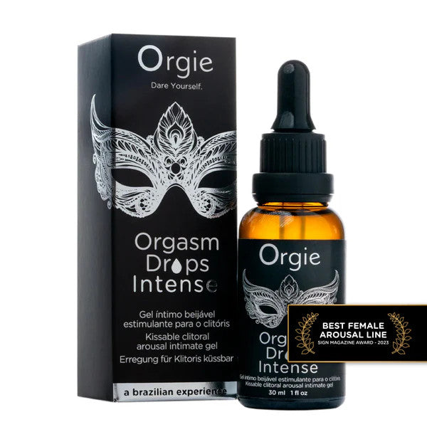 Gel Stimulant pour Clitoris Orgasm Drops Intense 30 ml