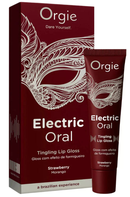 Gloss à lèvres picotant Electric Oral Fraise 10ml