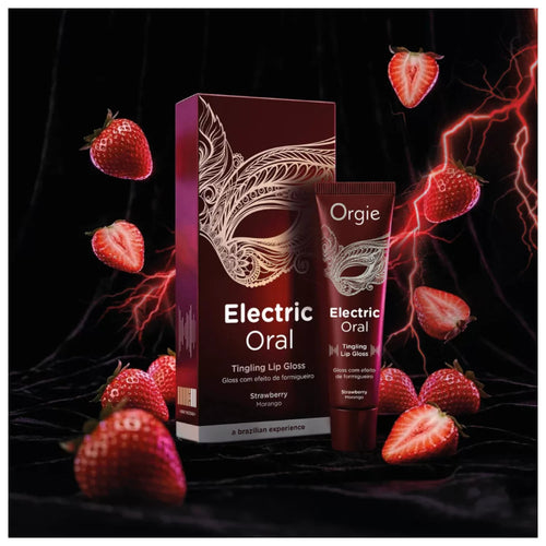 Gloss à lèvres picotant Electric Oral Fraise 10ml
