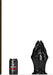 Gode ABS05 Hail Mary All Black Steroïd 22 x 12.5cm