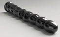 Gode ABS07 THhe Sabre All Black Steroïd 33 x 4.5cm