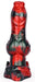Gode AKORIX 17 x 6cm Noir et Rouge