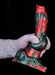 Gode AKORIX 17 x 6cm Noir et Rouge