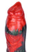 Gode AKORIX 17 x 6cm Noir et Rouge