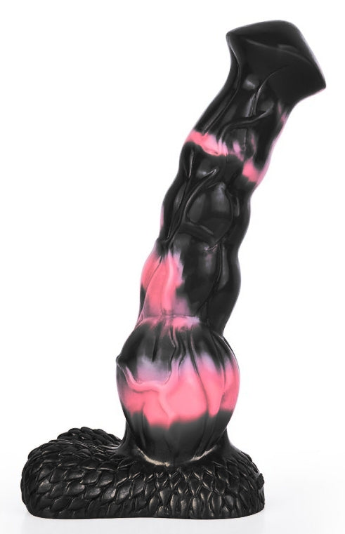 Gode Animal Arhulf 21 x 6cm Noir-Rose