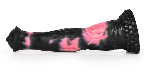 Gode Animal BODULF 25 x 6cm Noir-Rose