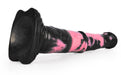 Gode Animal HULF 24 x 5cm Noir-Rose