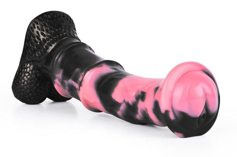 Gode Animal Ponulf 22 x 5.5cm Noir-Rose