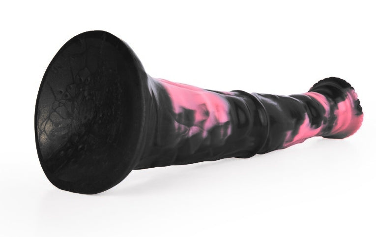 Gode Animal Ragulf 26 x 5.5cm Noir-Rose