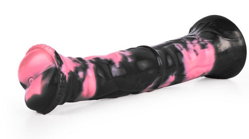 Gode Animal Ragulf 26 x 5.5cm Noir-Rose