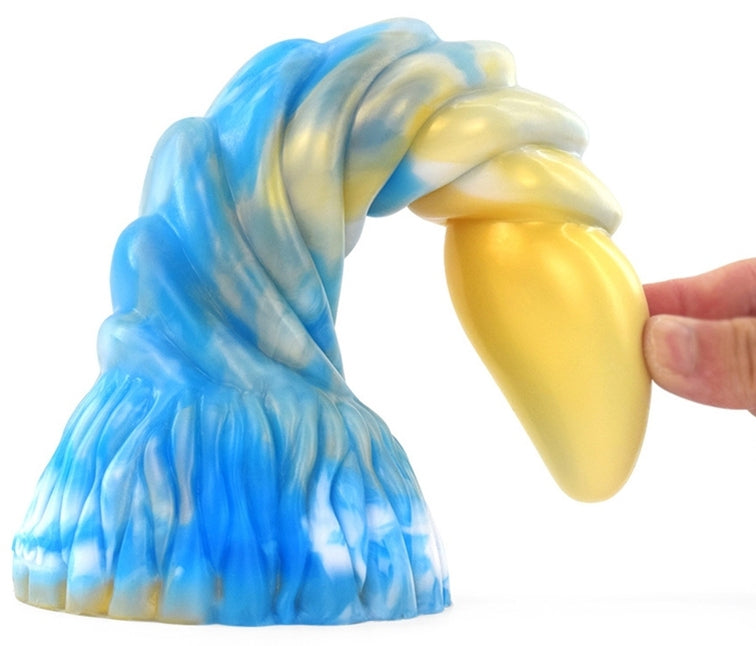 Gode Arkan 18 x 5cm Doré-Bleu