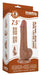 Gode avec Bourses Sliding Skin 13 x 3.8cm Marron
