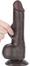Gode avec Bourses Sliding Skin 13 x 3.8cm Noir