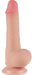 Gode avec Bourses Sliding Skin 13 x 3.8cm