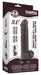 Gode avec Bourses Sliding Skin 15 x 4.5cm Noir