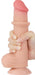 Gode avec Bourses Sliding Skin 15 x 4.5cm