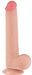 Gode avec Bourses Sliding Skin 17 x 3.5cm