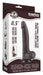 Gode avec Bourses Sliding Skin 17 x 4cm Noir