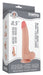 Gode avec Bourses Sliding Skin 17 x 4cm