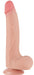 Gode avec Bourses Sliding Skin 17 x 4cm