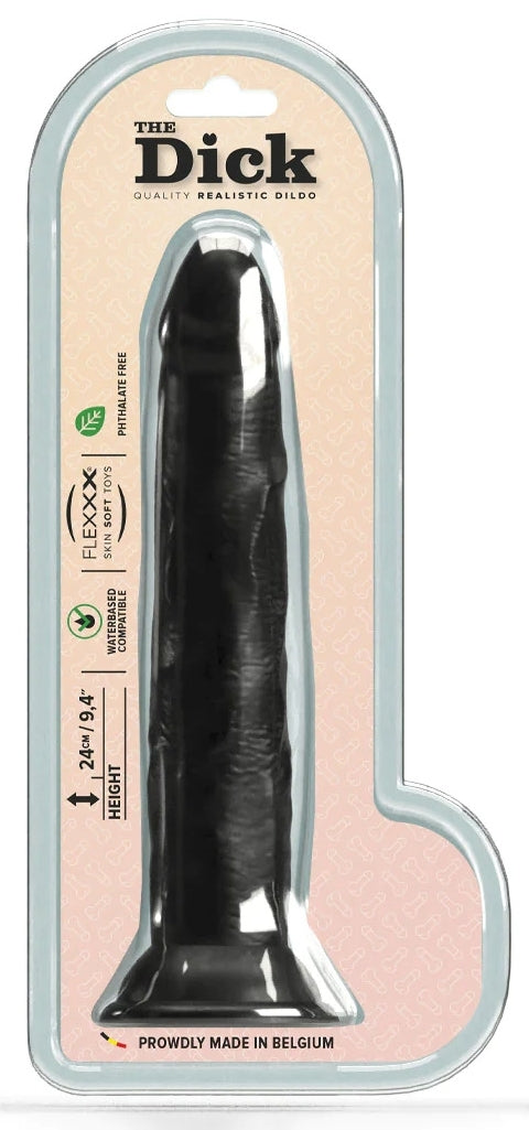 Gode Brock The Dick 21 x 4 cm Noir