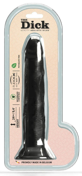 Gode Brock The Dick 21 x 4 cm Noir