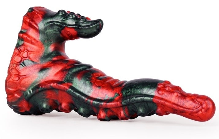 Gode Bukolix 16 x 5cm Noir et Rouge