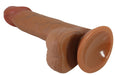 Gode Catoblepas Beautiful 14 x 4cm Marron