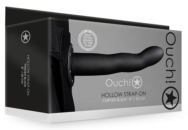 Gode ceinture creux Hollow Strap Curved 20 x 4cm