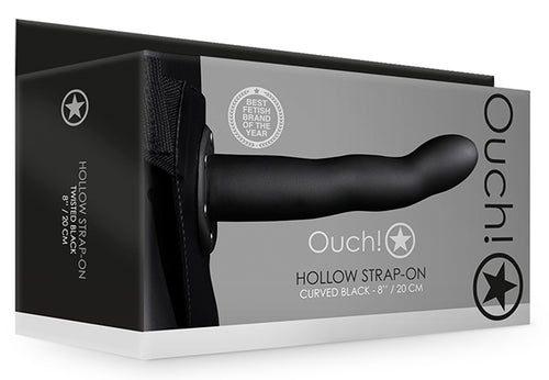 Gode ceinture creux Hollow Strap Curved 20 x 4cm