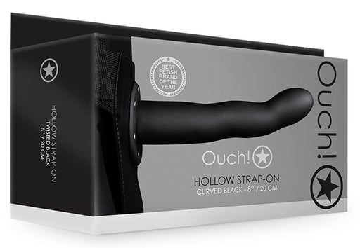 Gode ceinture creux Hollow Strap Curved 20 x 4cm