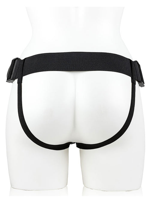 Gode ceinture creux Hollow Strap On RealRock 18 x 4.5cm