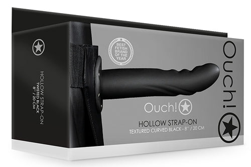 Gode ceinture creux Hollow Strap Textured Curved 20 x 4cm