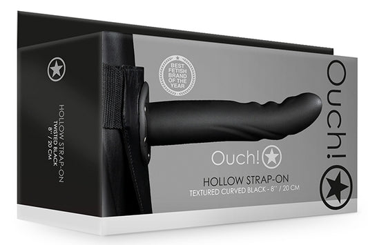 Gode ceinture creux Hollow Strap Textured Curved 20 x 4cm