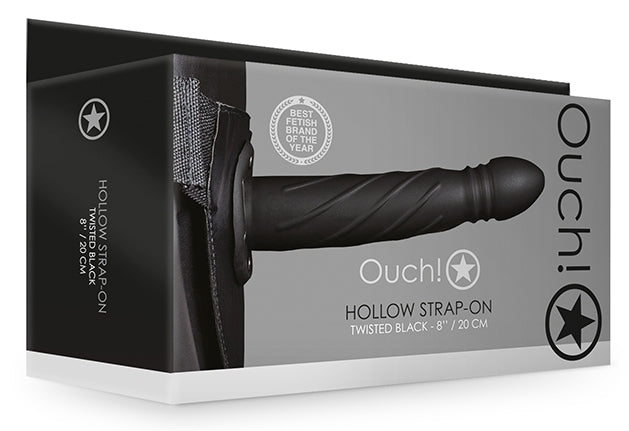 Gode ceinture creux Hollow Strap Twisted 19 x 3.8cm