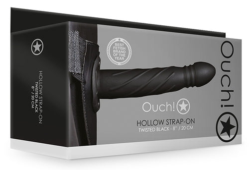Gode ceinture creux Hollow Strap Twisted 19 x 3.8cm