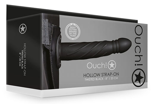 Gode ceinture creux Hollow Strap Twisted 19 x 3.8cm