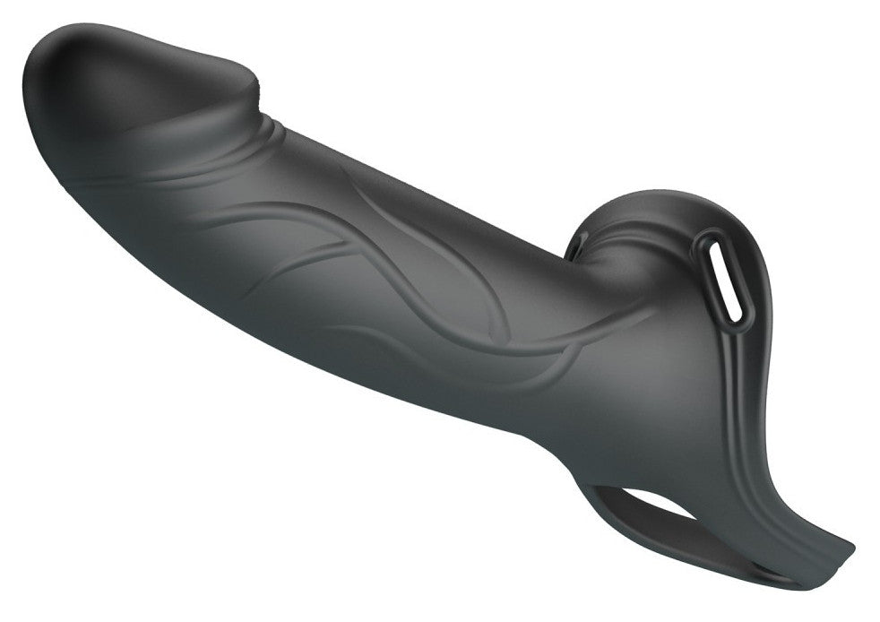 Gode ceinture creux Landon Noir 16 x 4.4cm