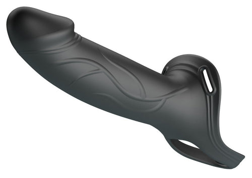 Gode ceinture creux Landon Noir 16 x 4.4cm