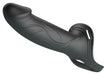Gode ceinture creux Landon Noir 16 x 4.4cm