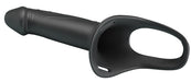 Gode ceinture creux Landon Noir 16 x 4.4cm