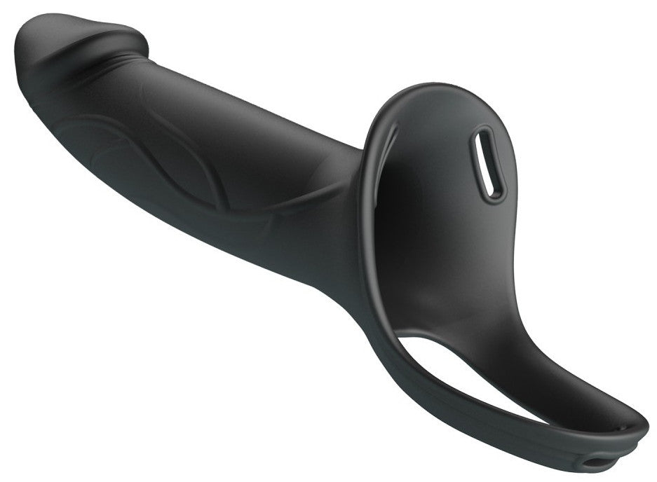 Gode ceinture creux Landon Noir 16 x 4.4cm