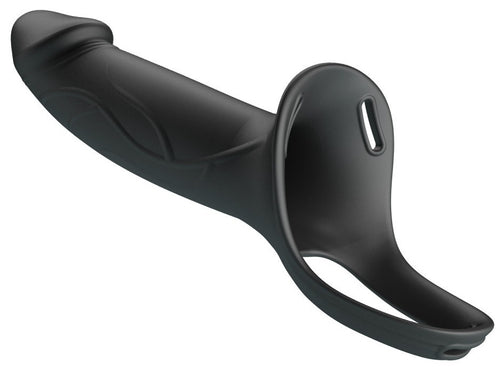 Gode ceinture creux Landon Noir 16 x 4.4cm