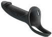 Gode ceinture creux Landon Noir 16 x 4.4cm