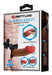 Gode Ceinture Creux Vibrant Starks 15.5 x 4.5cm Marron