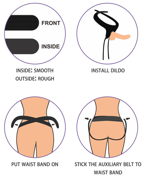 Gode ceinture Easy Strapon 17.5 x 5cm