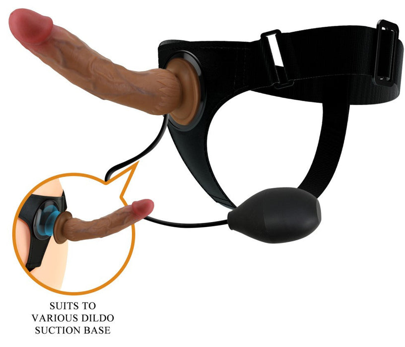Gode ceinture éjaculateur Kyton 19 x 4.5cm